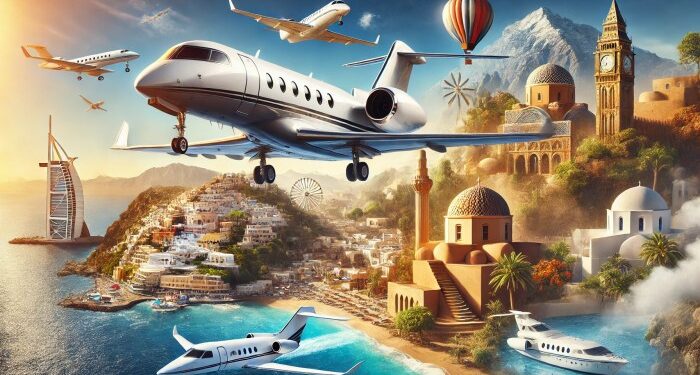 High-Flying Luxury: Private Jet Journeys for July Travel